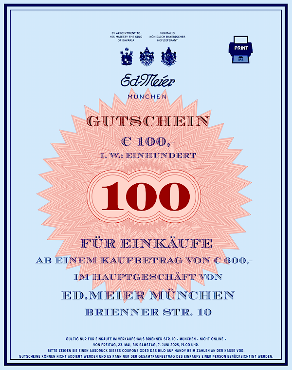 Der Ed.Meier SuperSale wird bis Pfingstsamstag verl�ngert